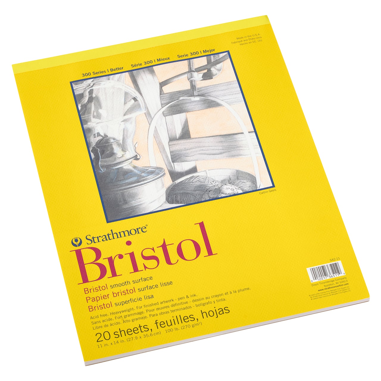 12 Pack: Strathmore® 300 Series Bristol Smooth Pad 